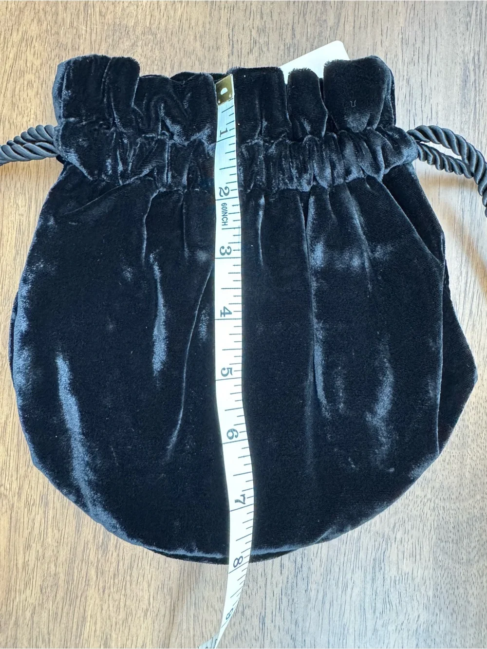Doen Brand New with Tag RMS Pouch Black Velvet